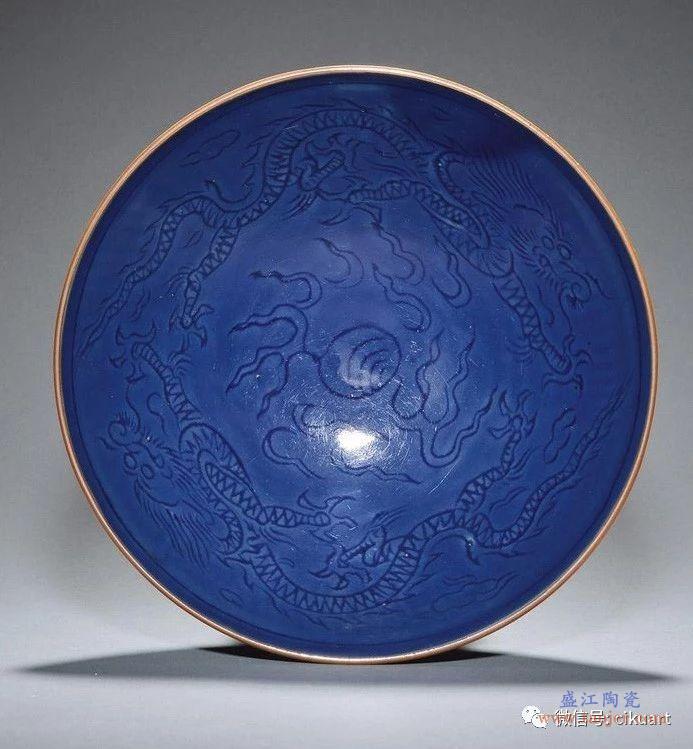 颜色釉瓷器之蓝色釉瓷器