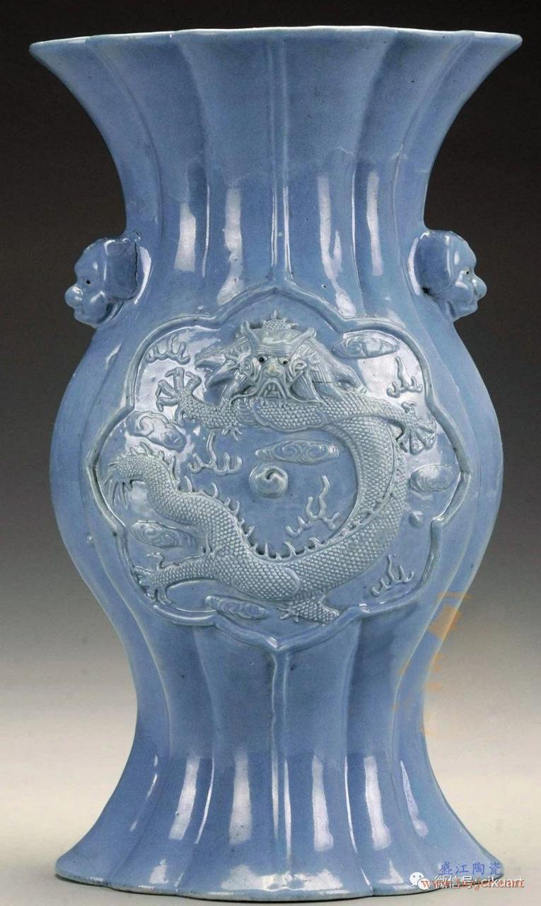 颜色釉瓷器之蓝色釉瓷器